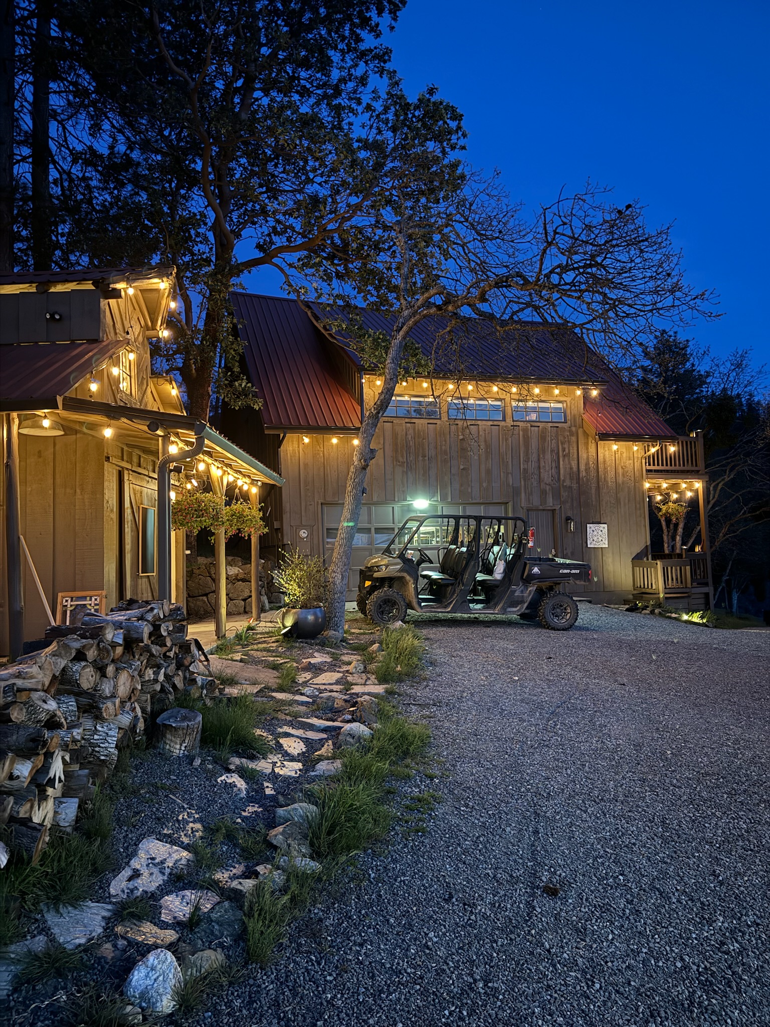 Ranch grounds near Moonridge Haven