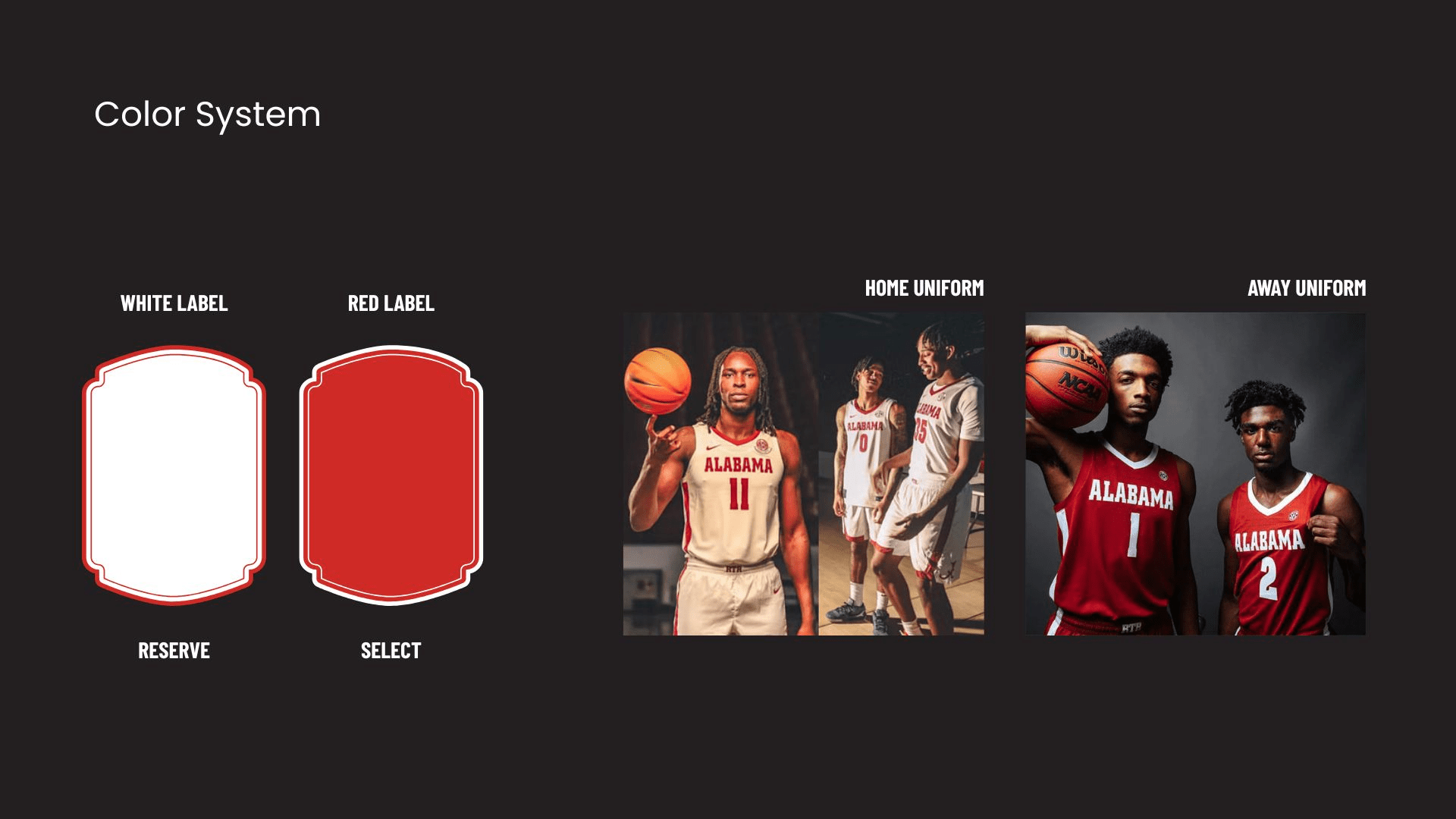 Alabama - Color System