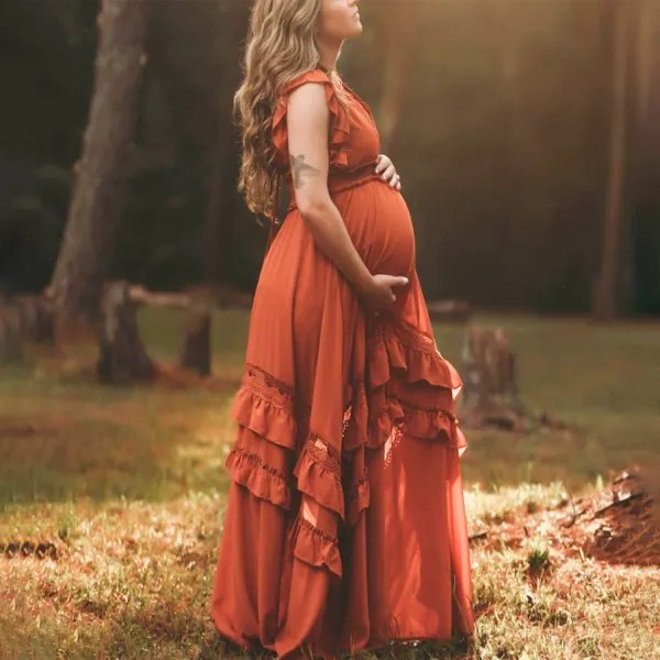 35 stunning boho maternity dresses for photoshoots
