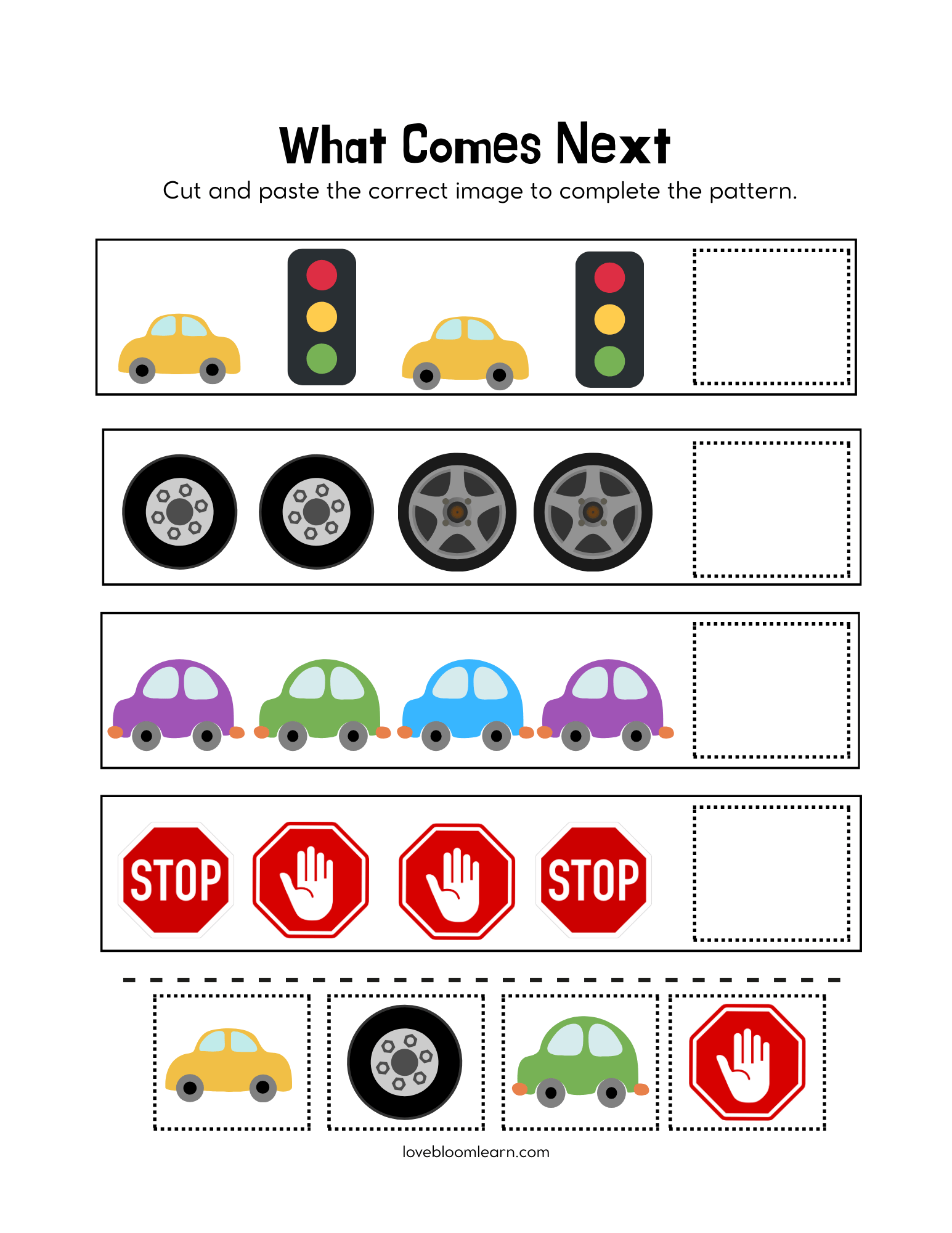 Vehicles Activity Book