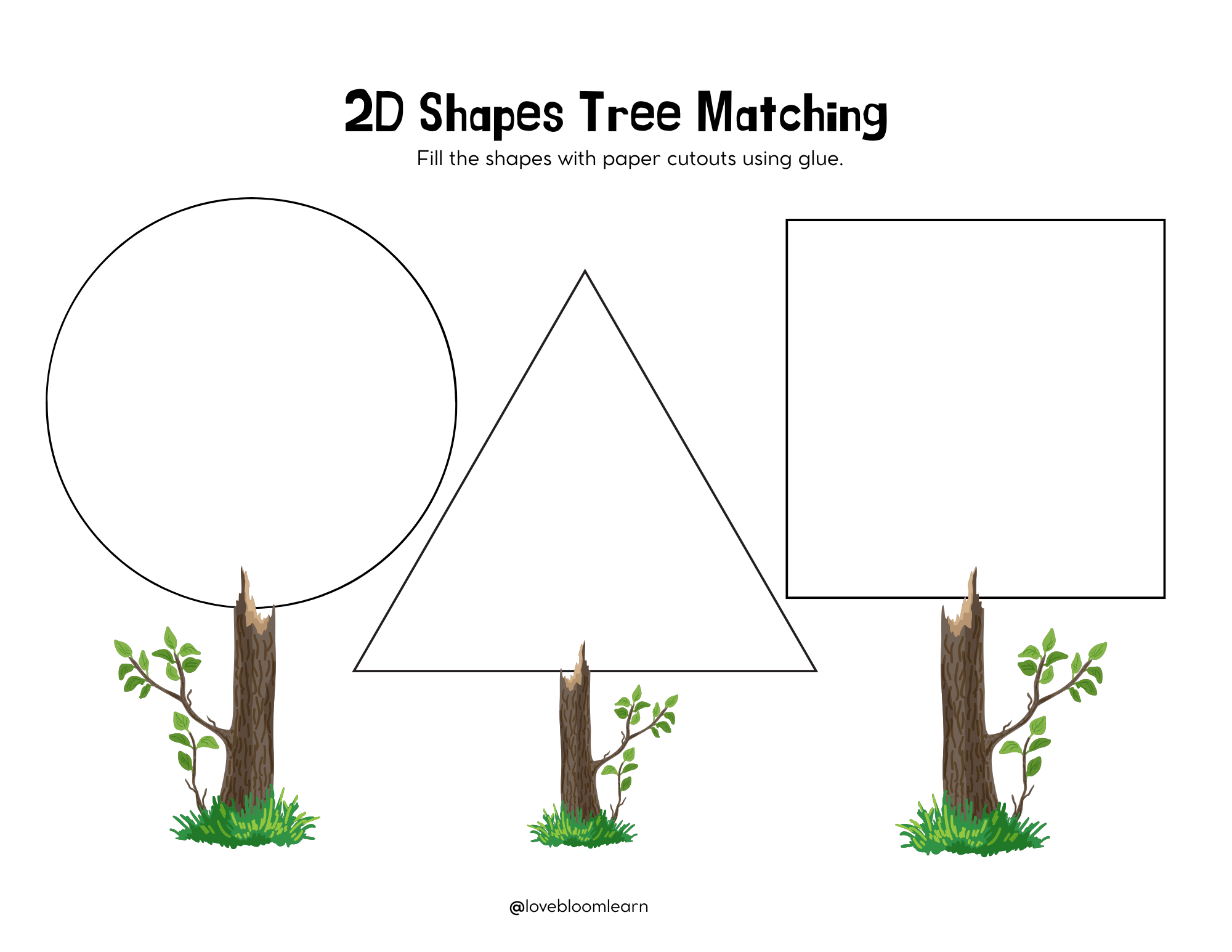 2D Shapes Tree  Matching