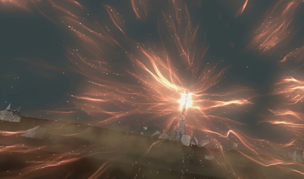 拉丝能量吸收-豆腐干VFX