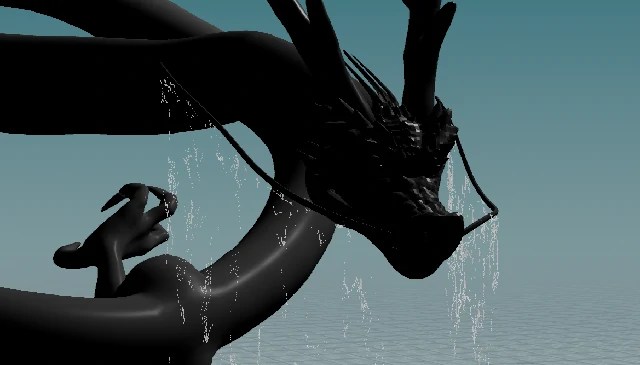 龙须滴水-豆腐干VFX