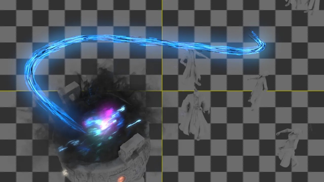 能量散发-豆腐干VFX