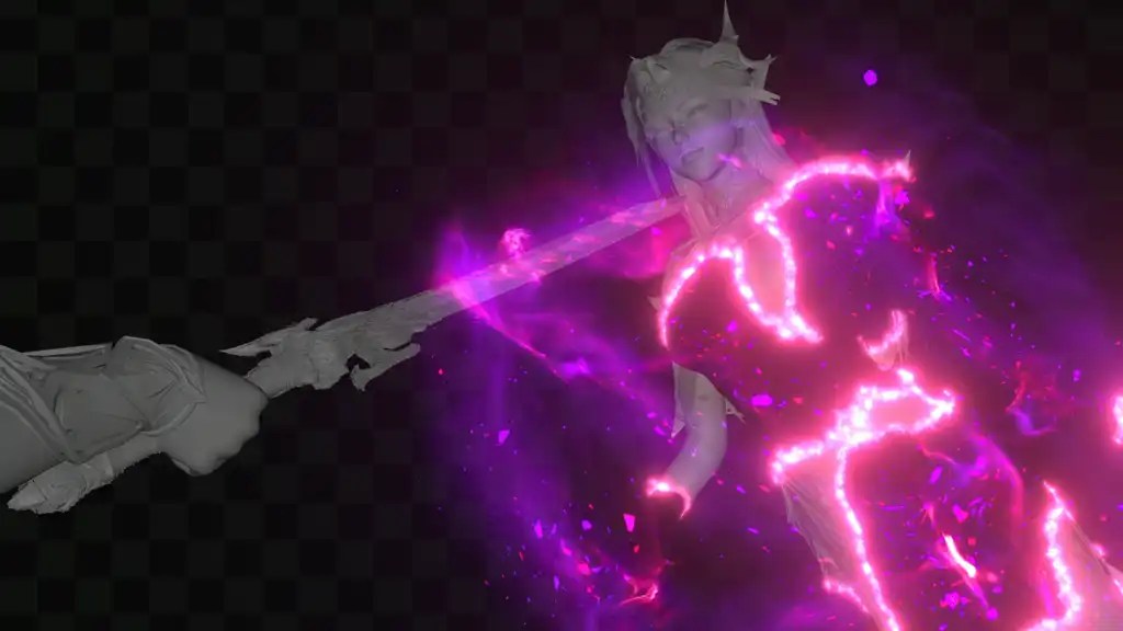 人物消散-豆腐干VFX