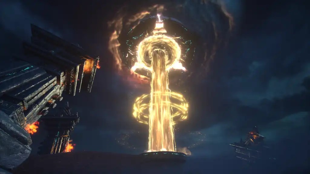 能量超大雷柱_冲击波_效果非常好-豆腐干VFX