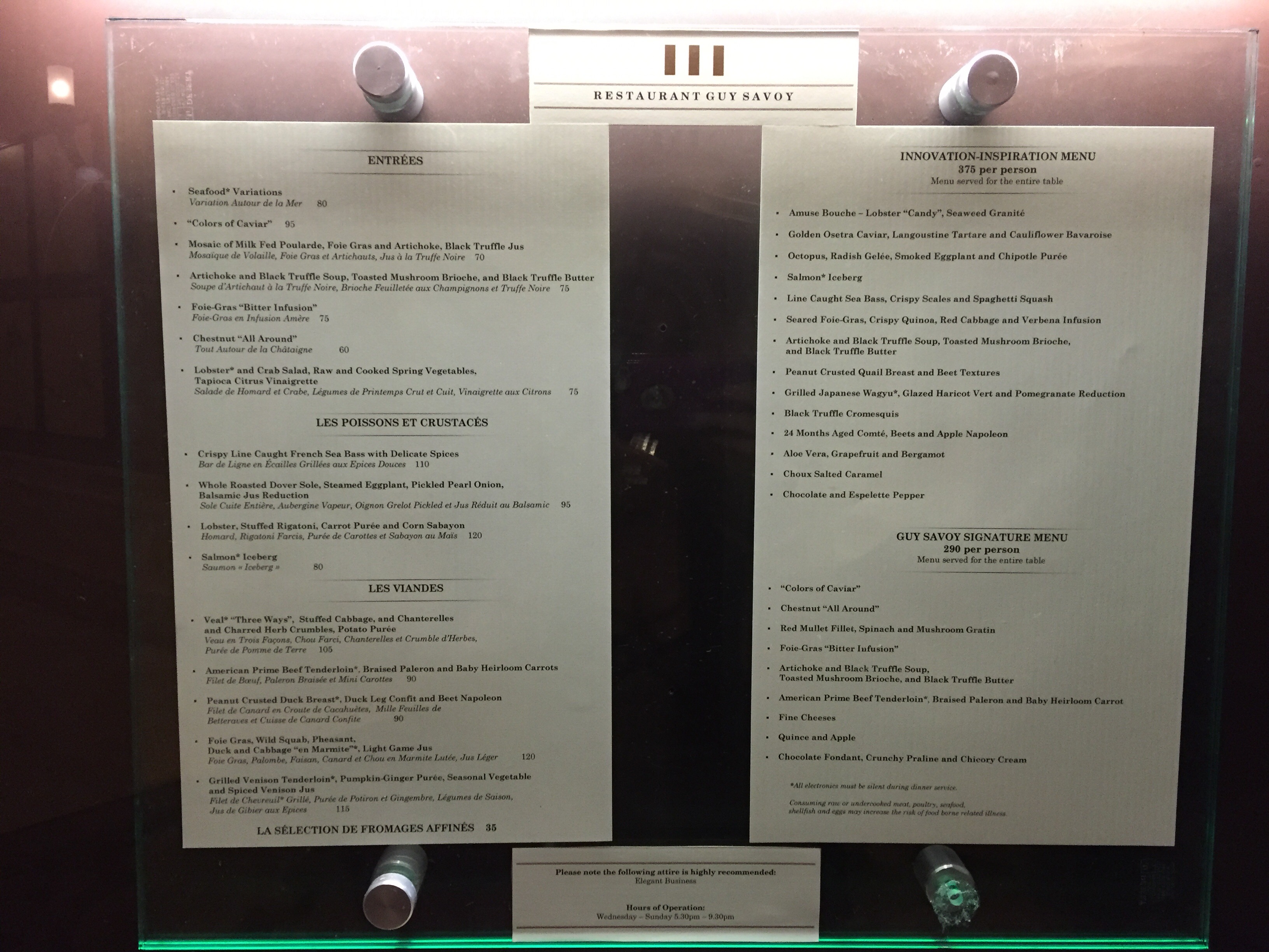 Restaurant Guy Savoy Love Laugh Explore