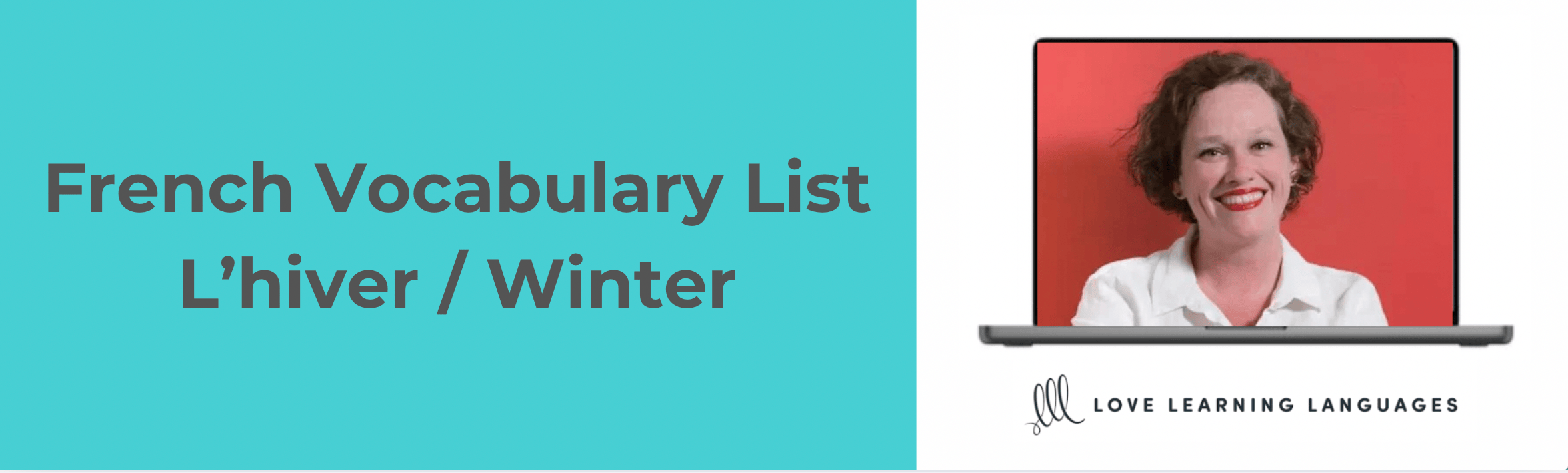 French Winter Vocabulary - L'Hiver