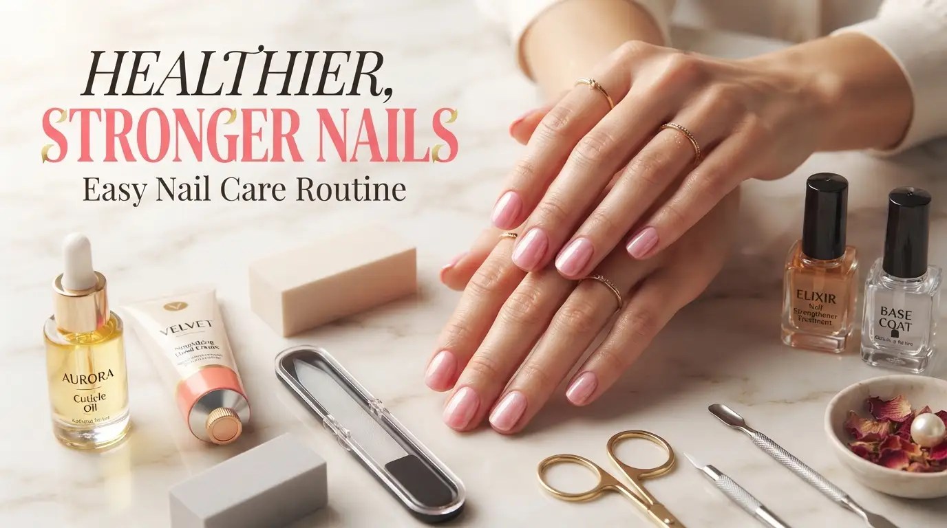 Easy Nail Care Routine for Healthier, Stronger Nails