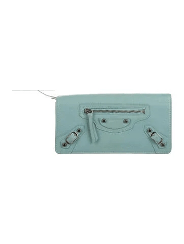 Balenciaga Motocross Classic Money Leather Coin Pouch