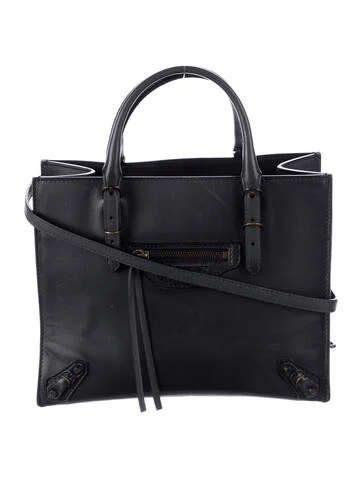 Balenciaga Motocross Classic Mini Papier A4 Tote