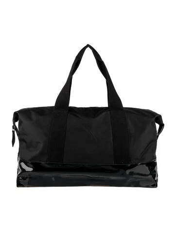 Burberry Leather-Trim Tote