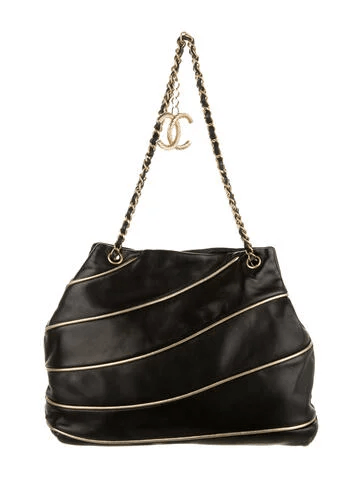 Chanel Leather Constructivism Tote