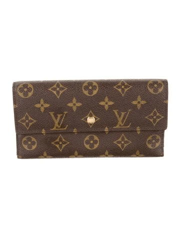 Louis Vuitton Monogram Pattern Coated Canvas Continental Wallet