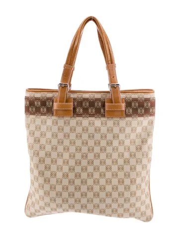 Loewe Canvas Top Handle Bag Vintage