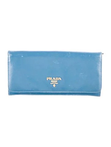 Prada Saffiano Lux Leather Continental Wallet