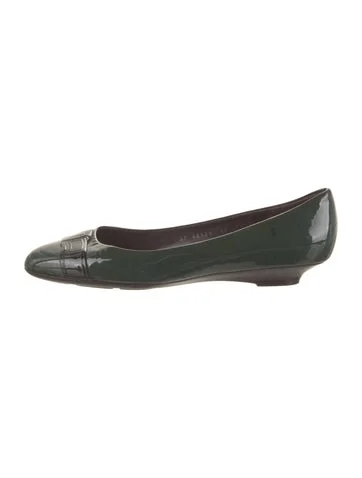 Salvatore Ferragamo Patent Leather Flats