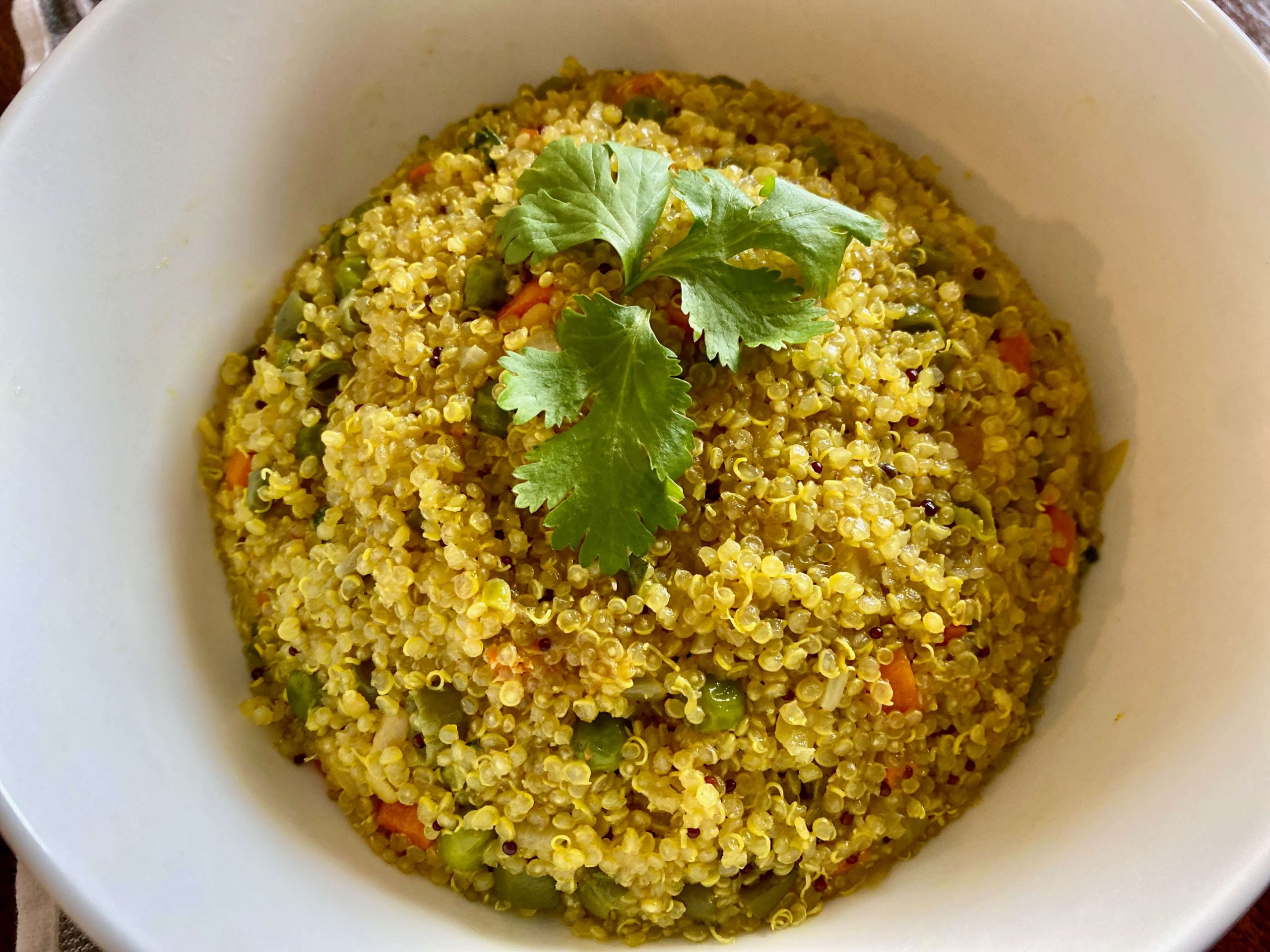 Quinoa Upma Love to stay home