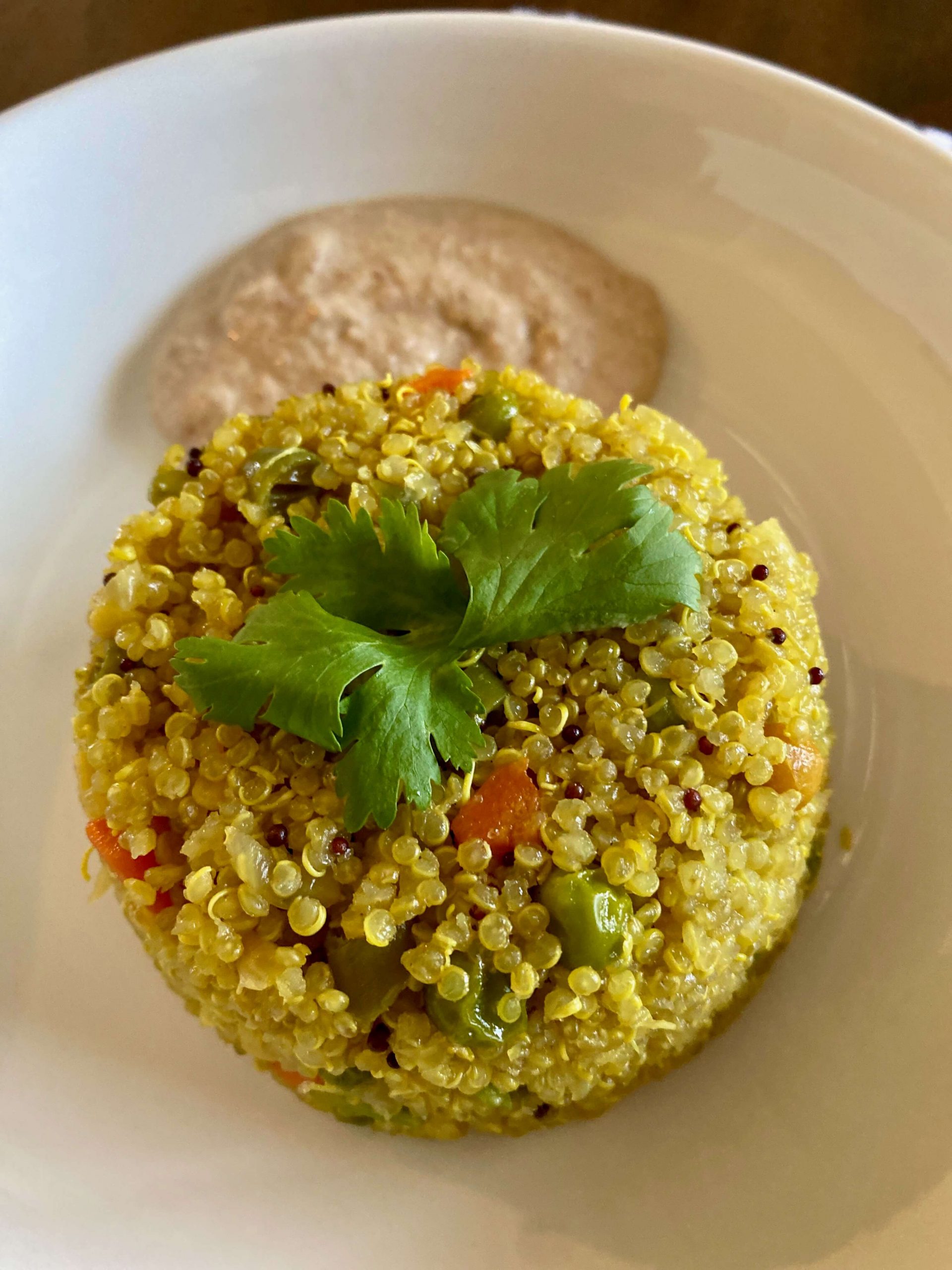 Quinoa Upma Love to stay home