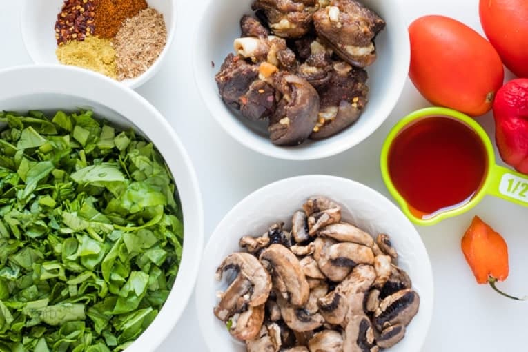 efo riro - nigerian spinach stew - low carb africa on efo riro recipe with tomatoes