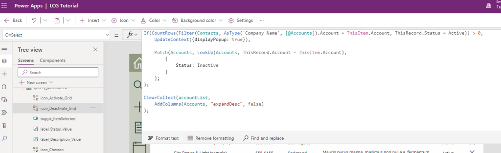 Power Apps - Warning Popup - LowCodeGo