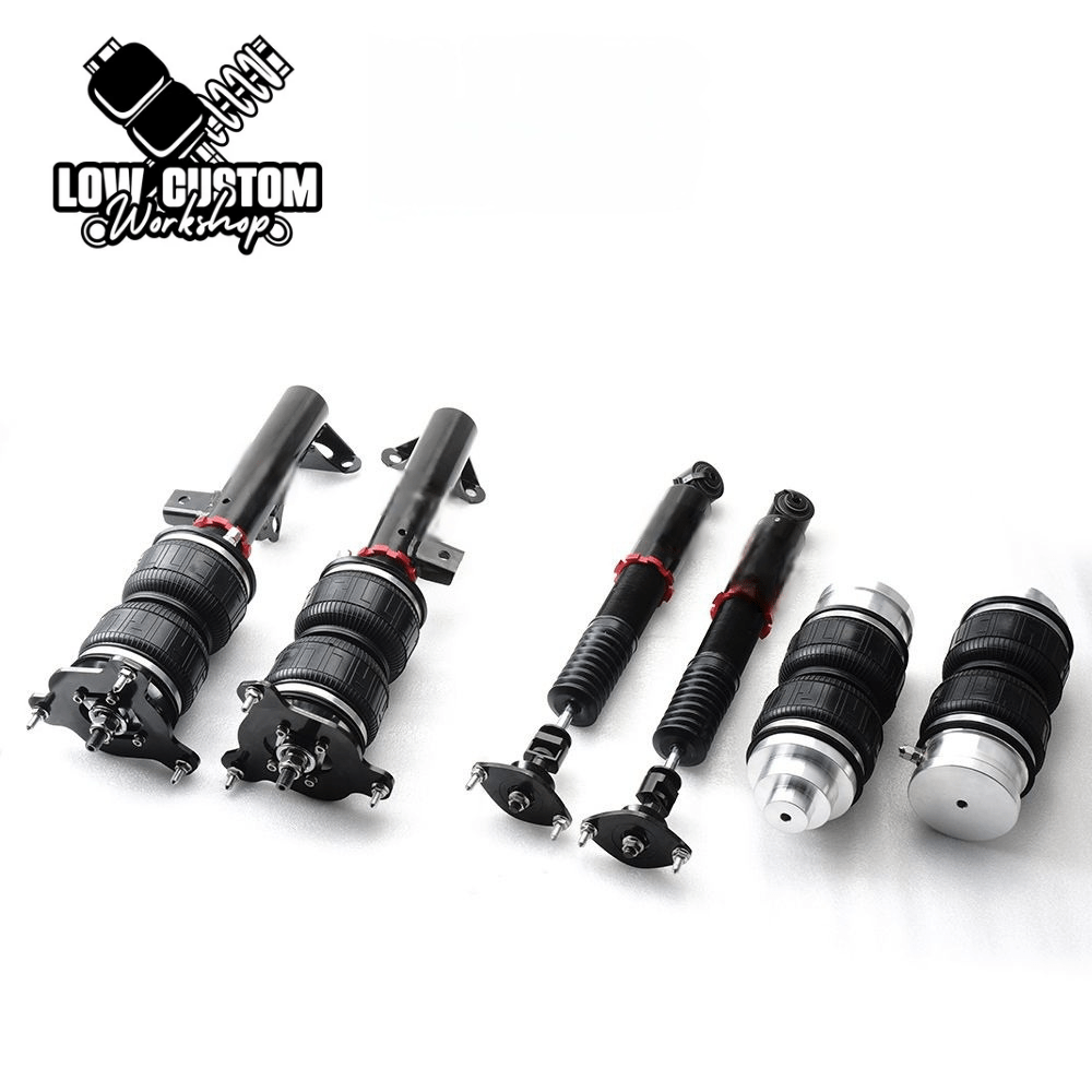 Komplet amortyzatorów z poduszkami pneumatycznymi LCW - Air Ride - MERCEDES W212 RWD