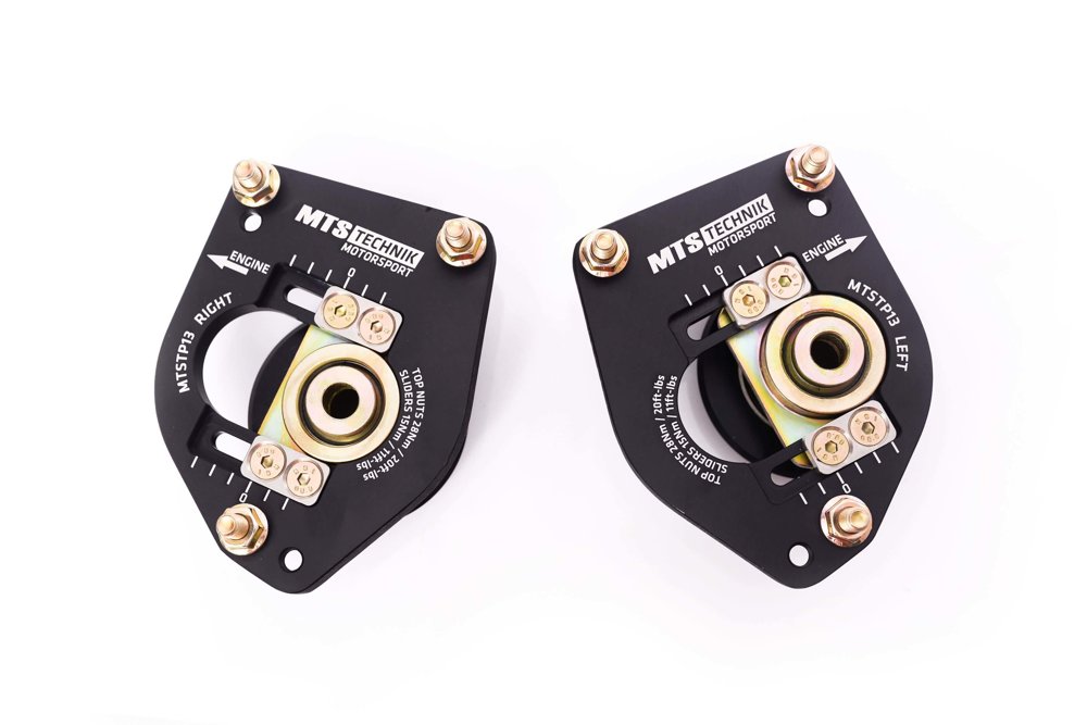 Second image of Regulowane camber / caster plates (przód) - MTSCP13SET