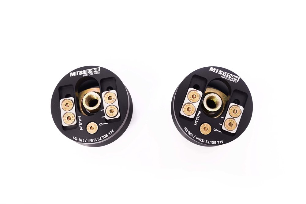 Second image of Regulowane camber / caster plates (przód) - MTSCP19SET