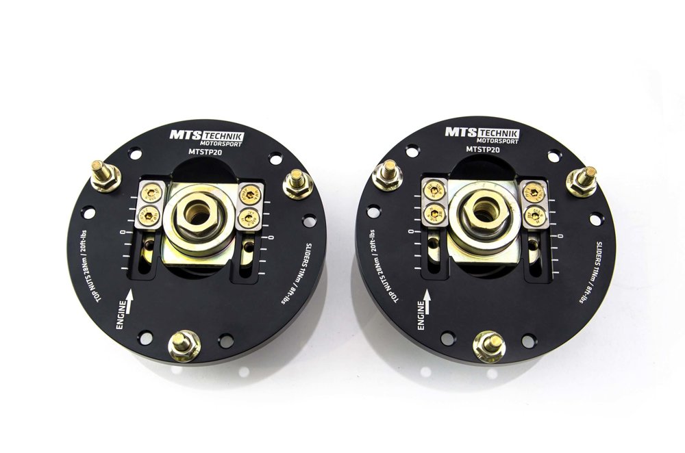 Second image of Regulowane camber / caster plates (przód) - MTSCP20SET