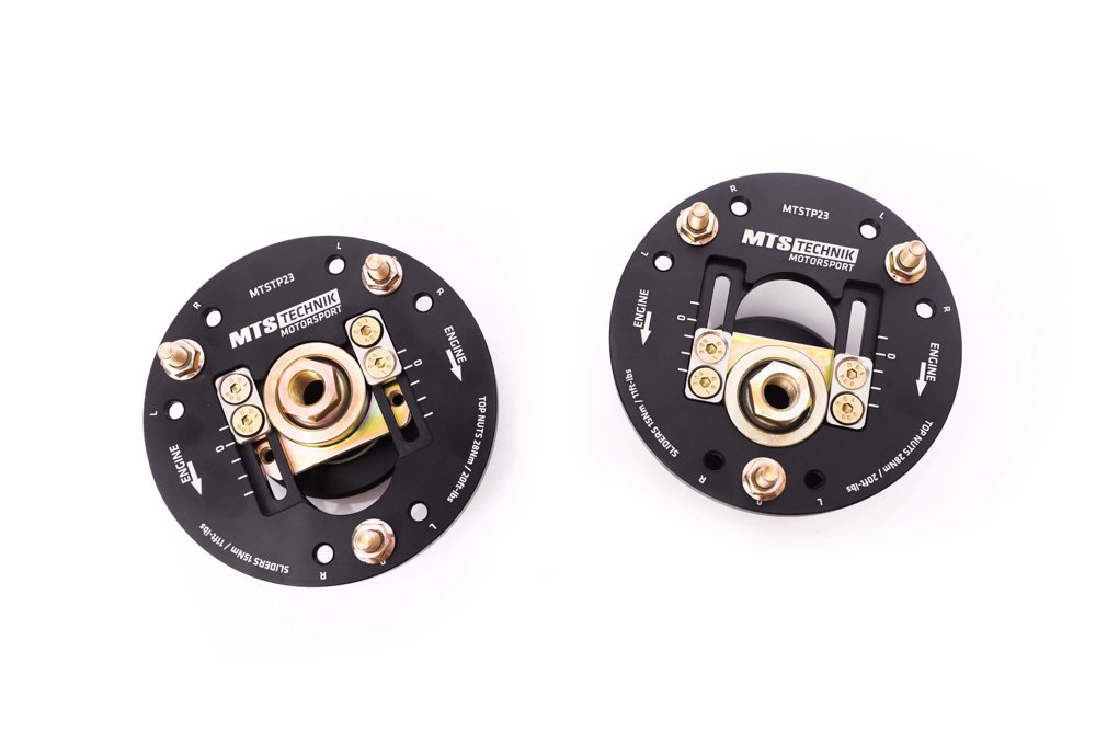 Second image of Regulowane camber / caster plates (przód) - MTSCP23SET