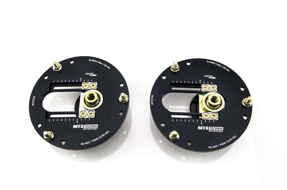 Second image of Regulowane camber / caster plates (przód) - MTSCP39SET