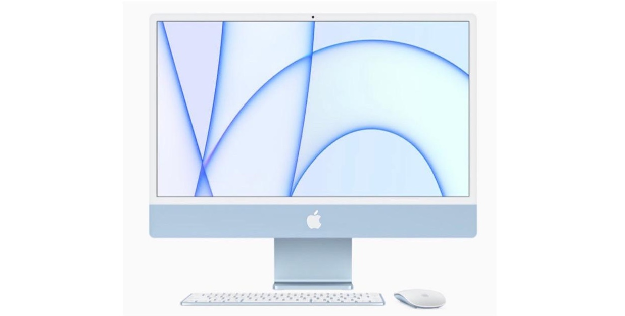 The M1 iMac nearly had an Apple logo under the screen - Low