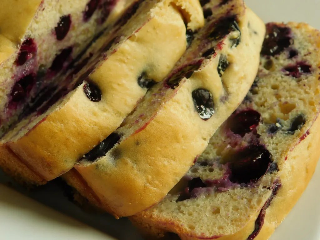 Blueberry lemon loaf