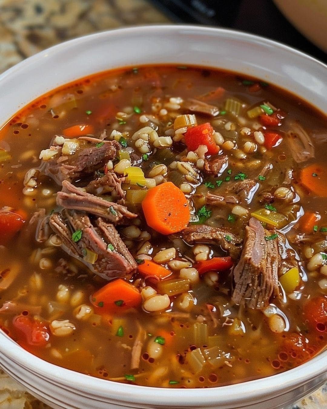 Beef Barley Soup