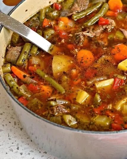 VEGETABLE BEEF SOUP