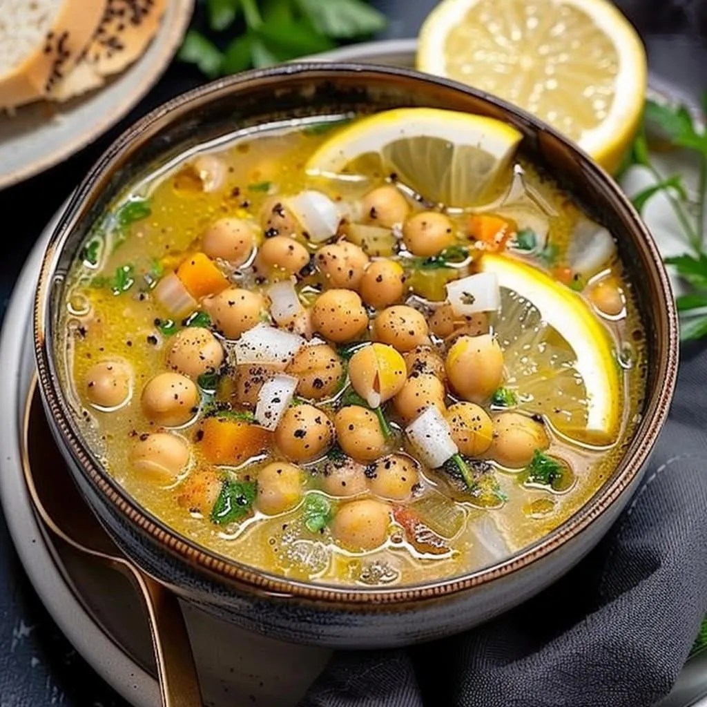 GREEK CHICKPEA SOUP