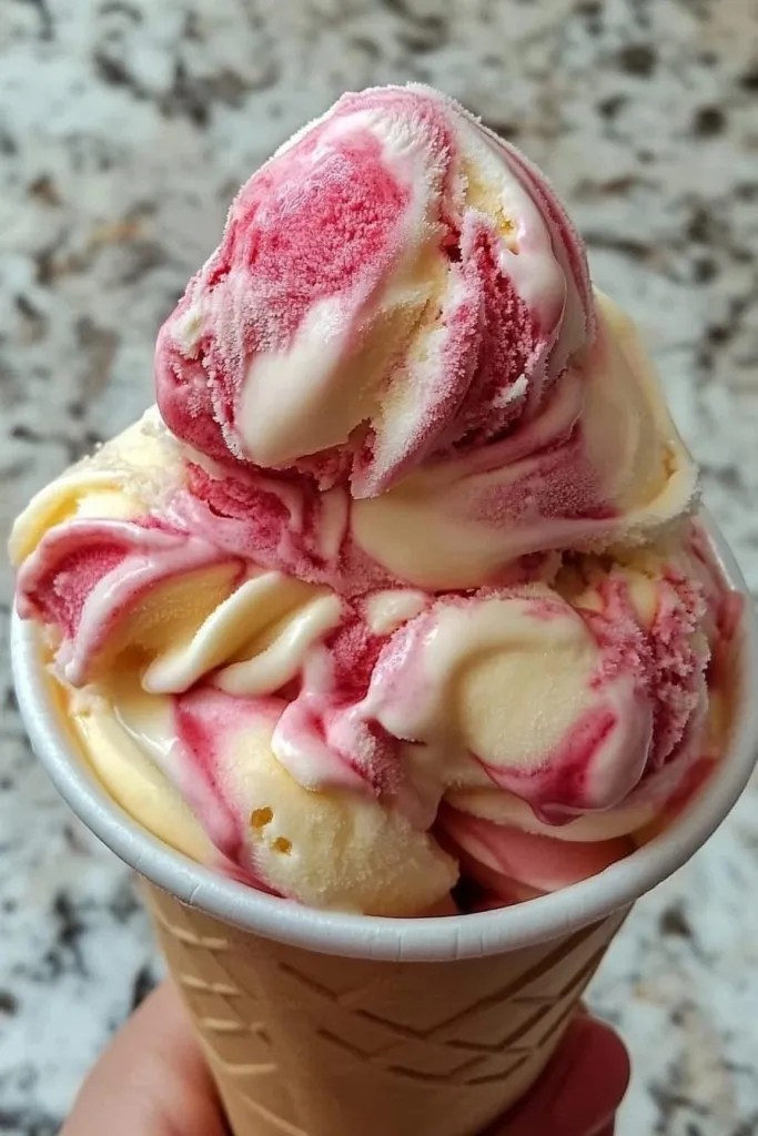Zero Point Strawberry Ice Cream