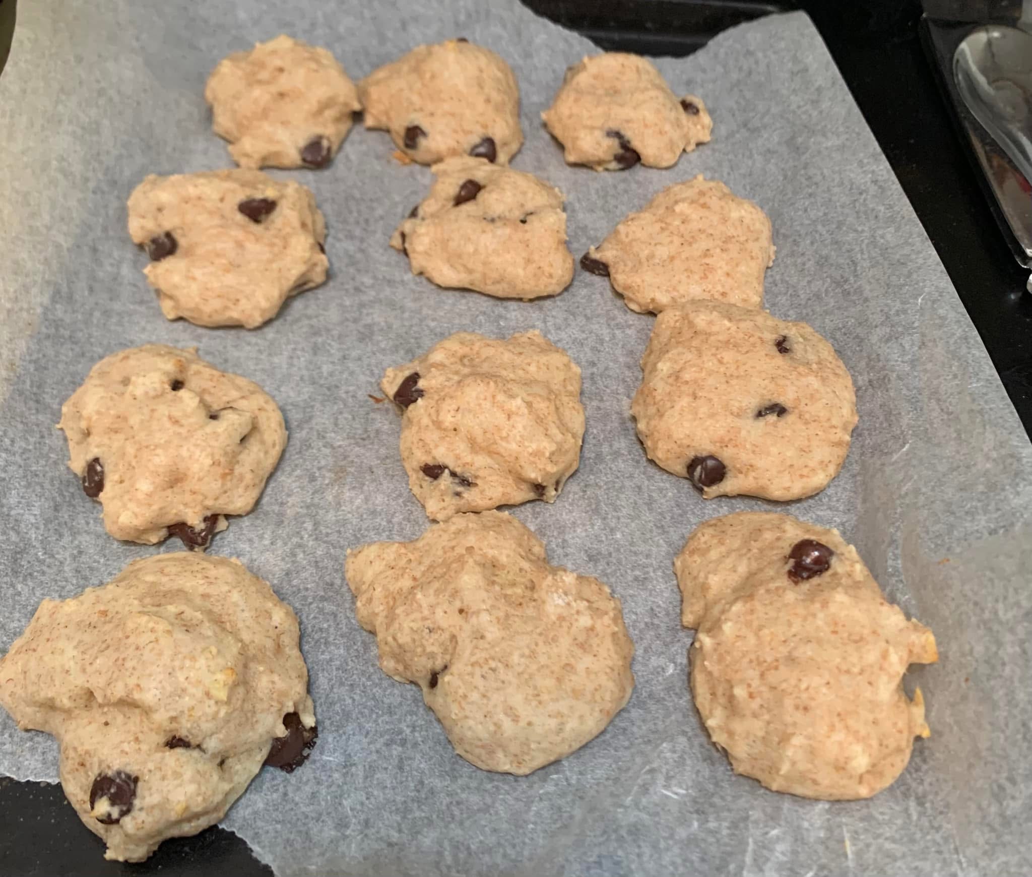 Cottage cheese chocolate chip cookies