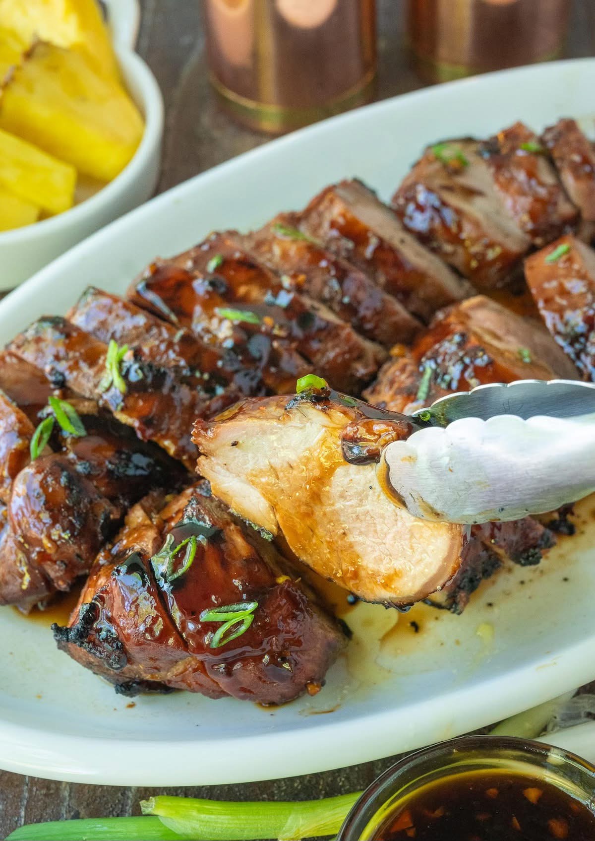 Teriyaki Grilled Pork Tenderloin
