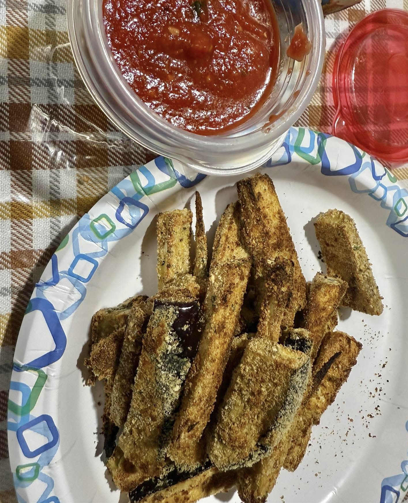 Eggplant fries