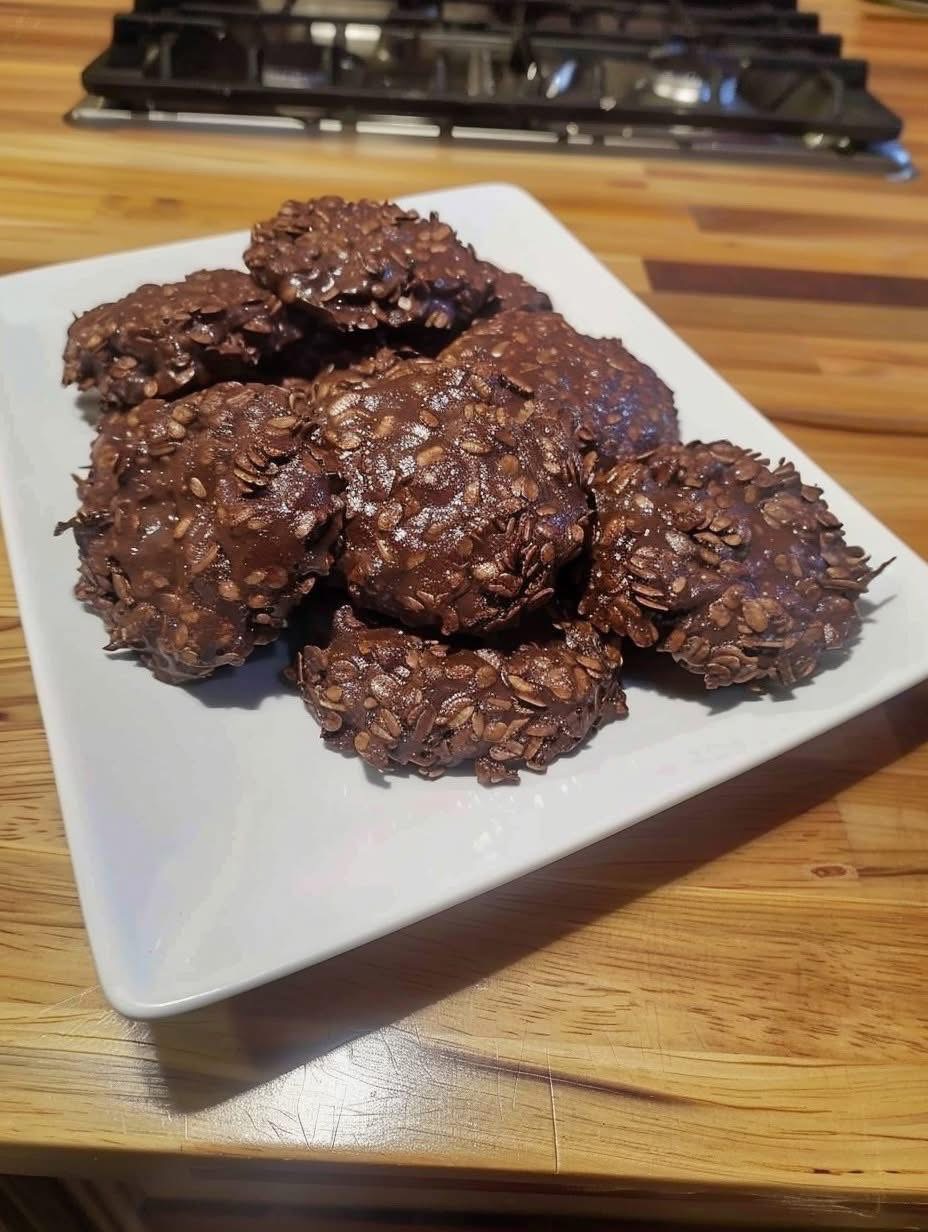 Weight Watchers No-Bake Oatmeal Cookies