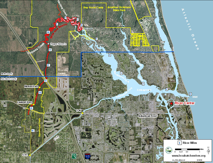 About The River Loxahatchee River District About River Map 