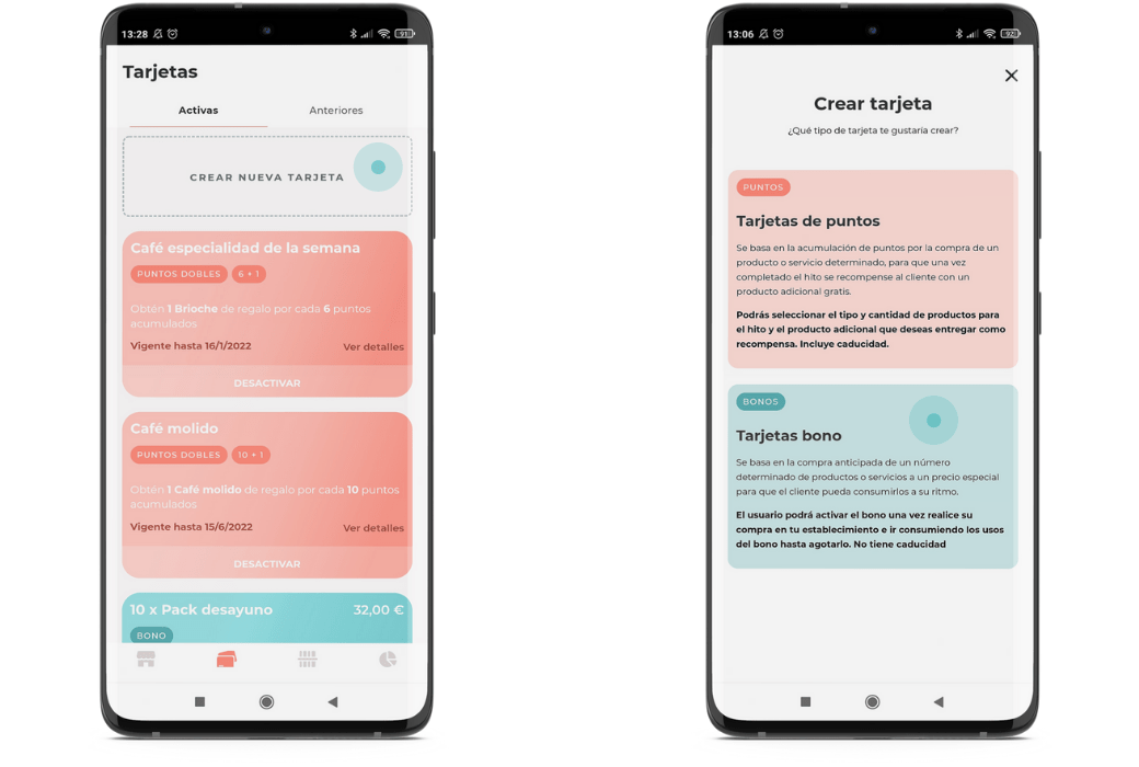 Loyapp crear bonos