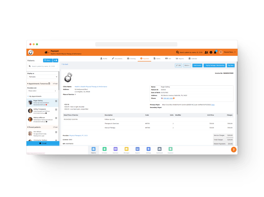 Physical Therapy Software - Landscape Textures - Perfect Mobile Collection