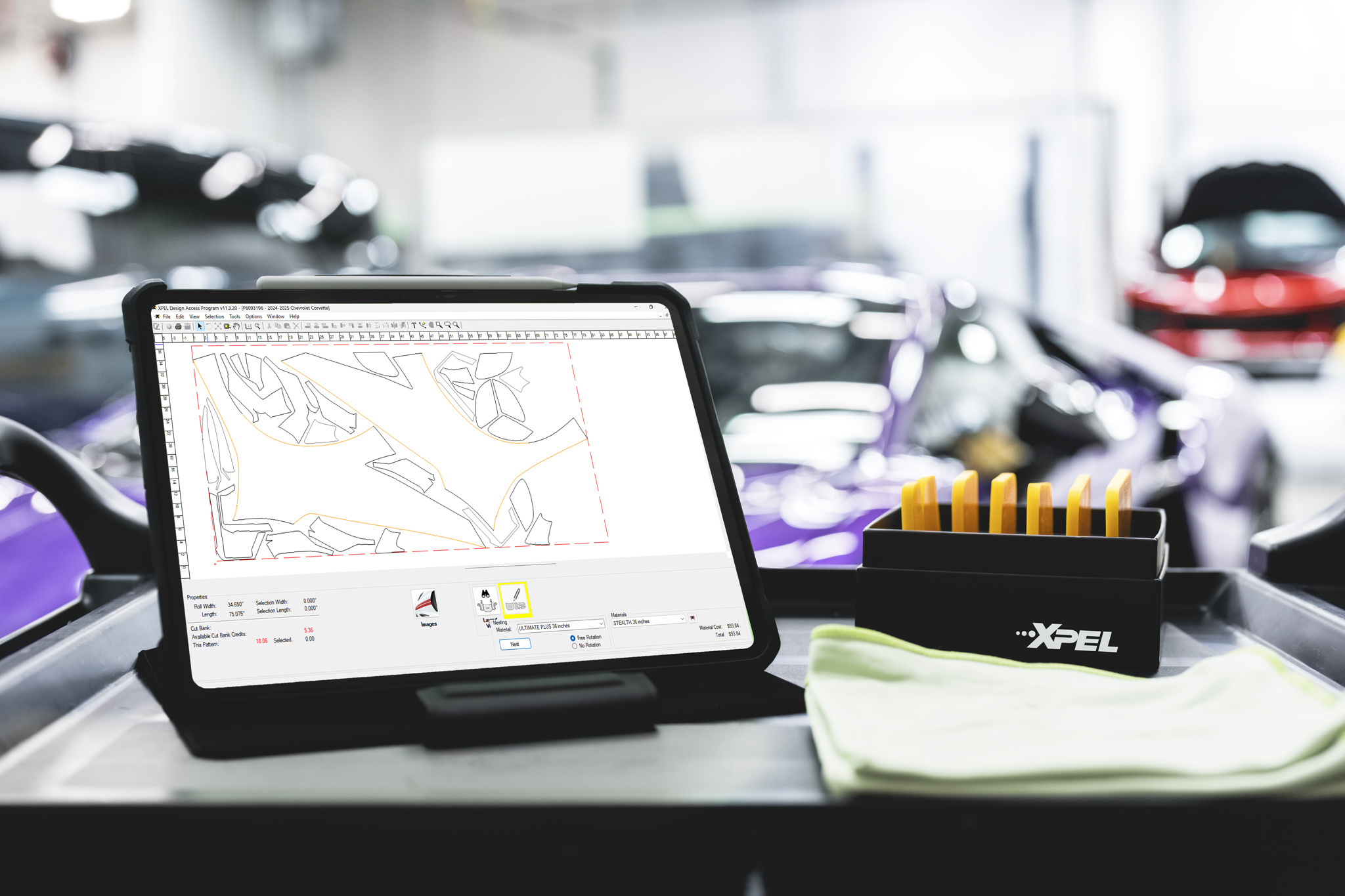 X Cut Template Kit Mtest - Ocean Patterns - Classic 8K Collection