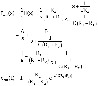 The Unit Step Response