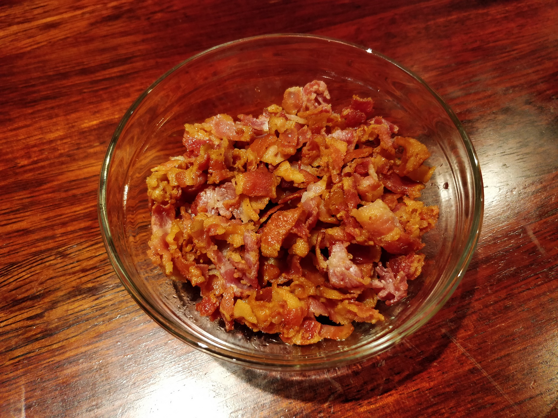 bacon til hønsesalat