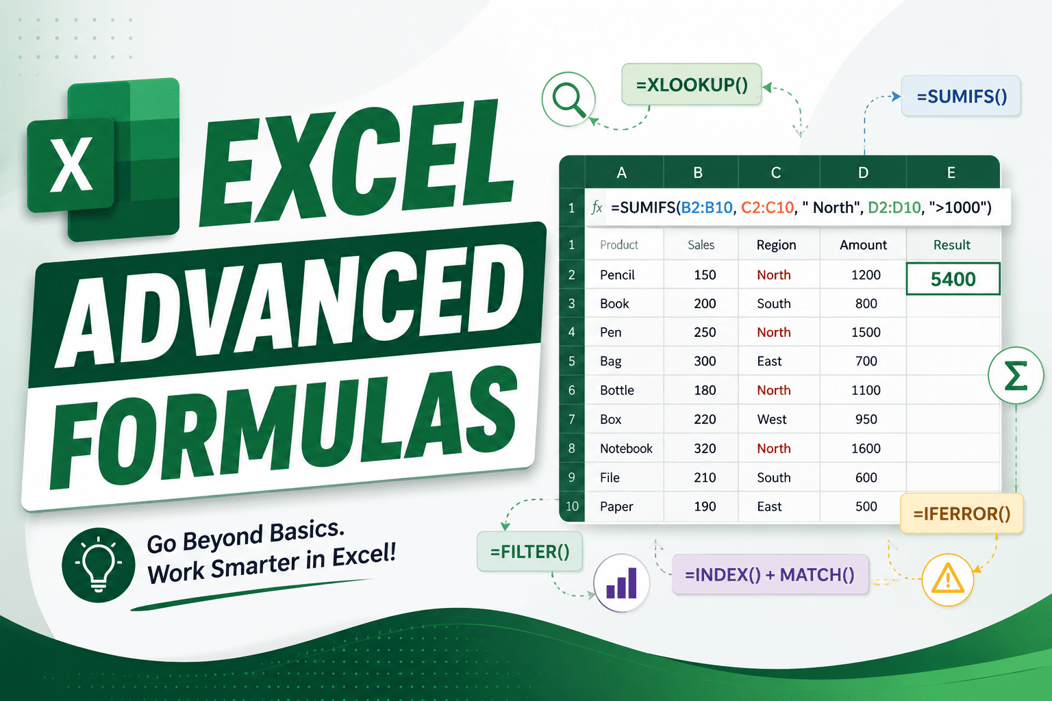 Excel Advanced Formulas