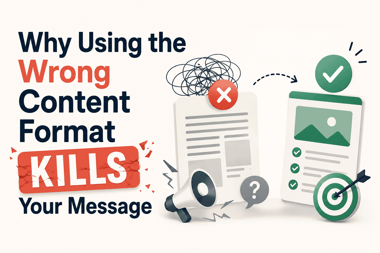 Why Using the Wrong Content Format Kills Your Message