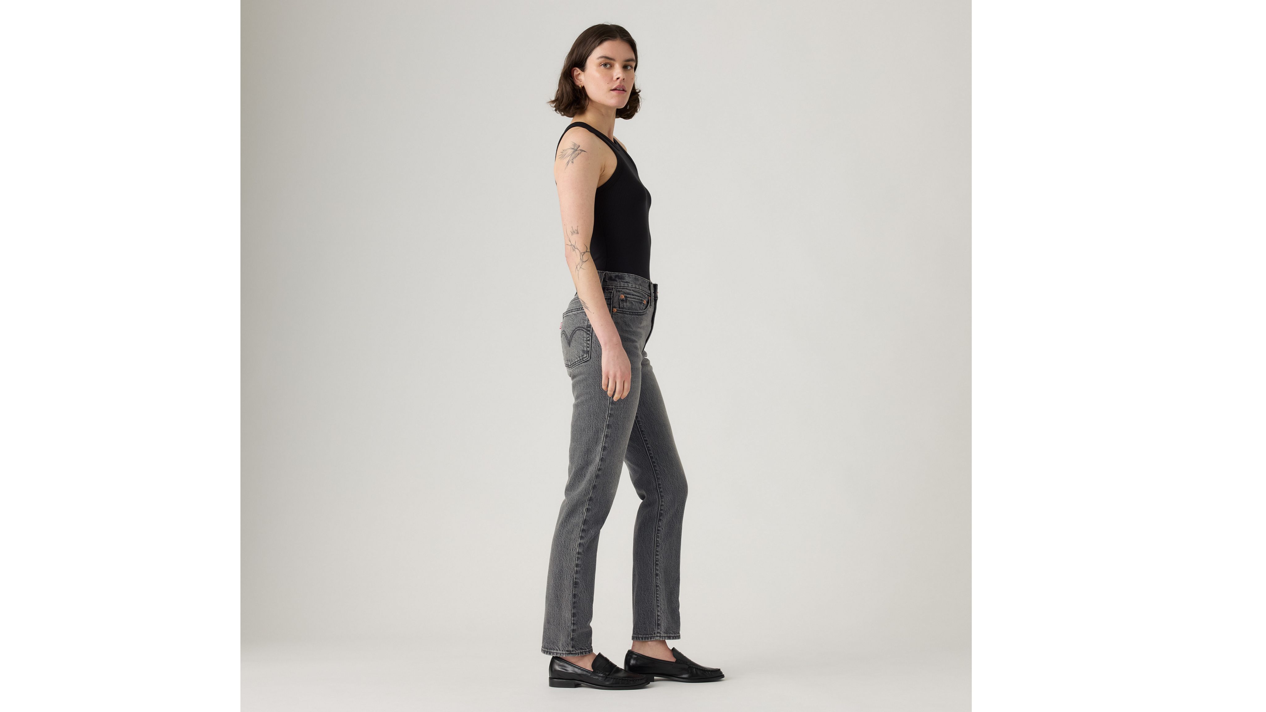 Wedgie Slim Jeans Black Levi S Cz